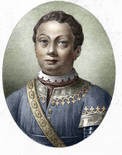 ベルトラン・デュ・ゲスクラン、フランスのコンスタブル（1314-1380年 作： Unknown artist