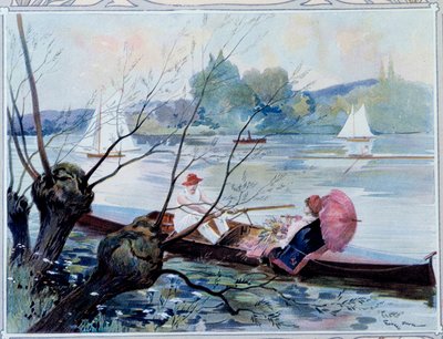 ボート・ウォーク 作： Unknown Artist