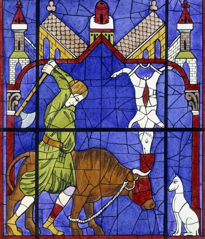 ブーシェ「中世のステンドグラス」（"Histoire de la peinture sur verre "所収）。 作： Unknown artist