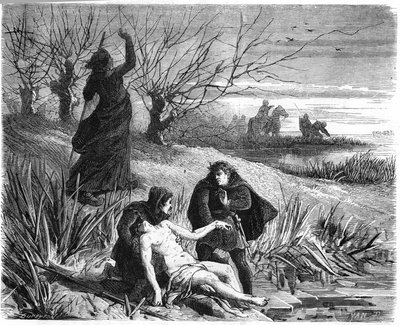シャルル・ザ・テメレールは1477年1月5日、ナンシーの城壁の下で亡くなりました。 作： Unknown artist