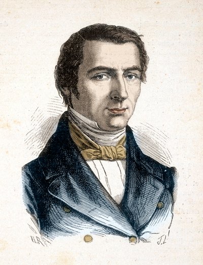 Claude Frederic Bastiat 古典的自由主義理論家、政治経済学者 - Portrait of Frederic Bastiat, Economiste (1801 - 1850) - in "Les Contemporains", n.d. 19世紀末。 作： Unknown artist