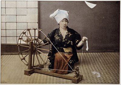 日本の綿糸紡績機 19世紀後半 作： Unknown artist