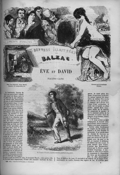 小説 "Eve and David "の表紙 作： Unknown artist