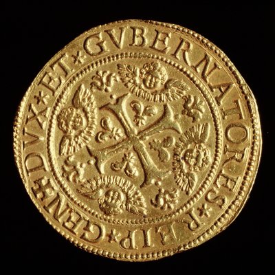 通貨：4ECUゴールド1652 バンカ・カリージュ貨幣コレクション 作： Unknown artist