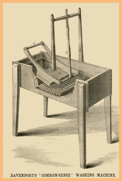 ダベンポート・コモンセンス洗濯機 作： Unknown Artist