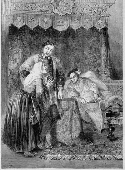 イングランド王エドワード6世死去（1547～1553年）。 作： Unknown artist