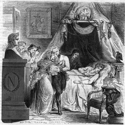 ナポレオン1世の息子、ライヒシュタット公爵ナポレオン2世死去（1811-1832年）。 作： Unknown artist