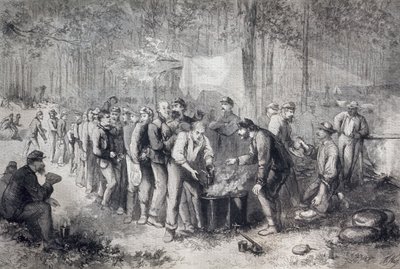 北アメリカの軍事ユニット、アメリカ合衆国、南北戦争、彫刻への配給 作： Unknown artist