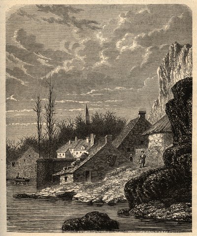 Douarnenez - Finistere - Brittany - "PATRIE "の刻印 - DESCRIPTION PECTURESSE DE LA FRANCE EN 6 VOLUES BY LUCIEN HUARD - 19世紀末 作： Unknown artist