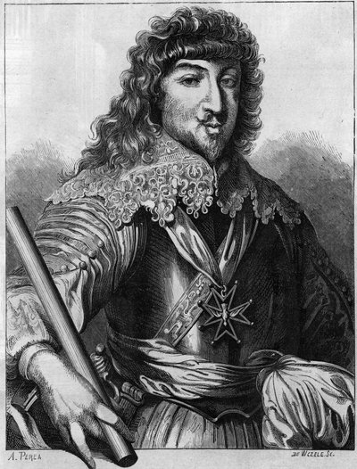ガストン・ドルレアン公（1608-1660）、国王ルイ13世の弟。 作： Unknown artist