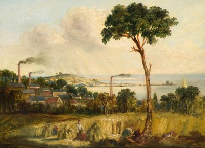 バルゲイヒルのダンディー、1824年頃（船内の油） 作： Unknown artist