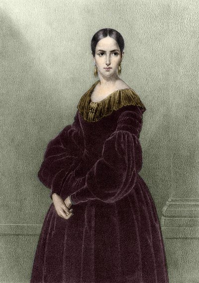 マドモアゼル・レイチェルとして知られるエリザベート・レイチェル・フェリックス（1821-1858）、フランスの悲劇家。 作： Unknown artist