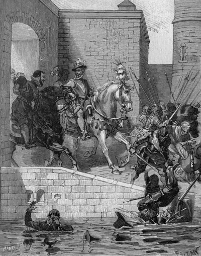 フランス王アンリ4世（1553-1610）のアントレ（3月22日、パリにて 作： Unknown artist