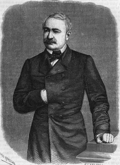 フェルディナン・ドゥ・レセップス（1805-1894）フランスの外交官、行政官。 作： Unknown artist
