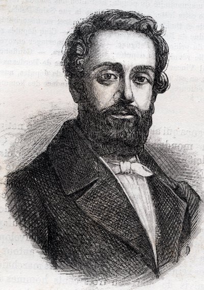 フランソワ・ローズ・ジョゼフ・デグゼ 1795 - 1862 軍人、市民運動家、共和党の政治家 1882年のエングレーヴィング（"Histoire de dix ans: 1830-1840" Louis-Blanc (1811-1882)著 作： Unknown artist