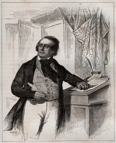 フランソワ・ヴァン・カンペンハウト 1779-1848 - ベルギーのオペラ歌手、指揮者、作曲家。 作： Unknown artist