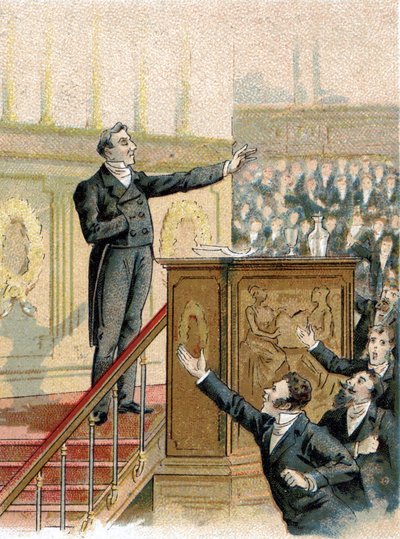 François Guizot (1789-1874) フランスの歴史家で、1844年に下院議員になった政治家。 作： Unknown artist