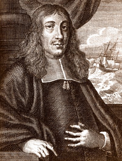 Gautier (Wouter) Schouten (1638-1704) オランダの探検家 作： Unknown artist