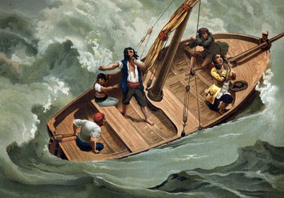 ゴットフリート・ヴィルヘルム・フォン・ライプニッツ（1646-1716）ドイツの哲学者、アドリア海の船頭。バルセロナ 1881 作： Unknown artist