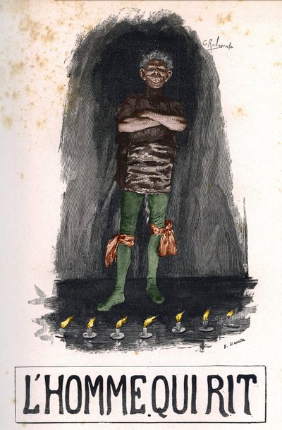 Gwynplaine、「The Man Who Laughs」のカバー。 作： Unknown artist