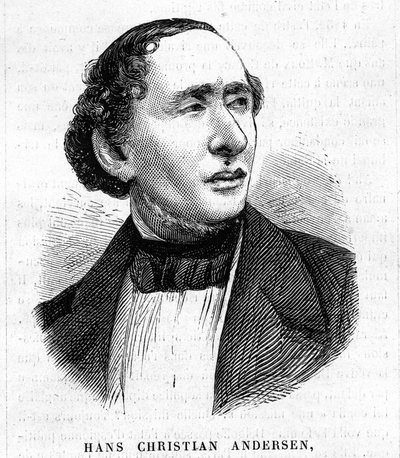 ハンス・クリスチャン・アンデルセンデンマークの作家 1805-1875 作： Unknown artist