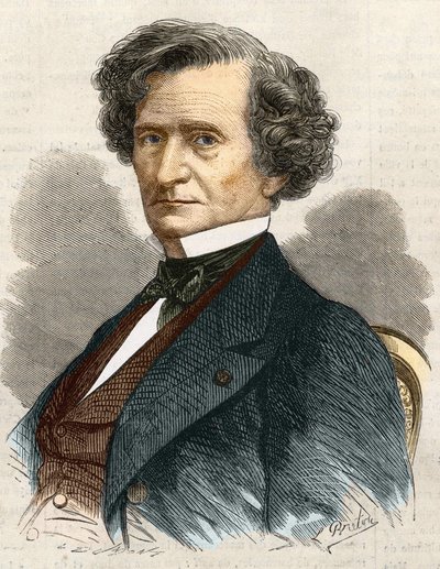 Hector Louis Berlioz フランスの作曲家（1803-1869）。 作： Unknown artist