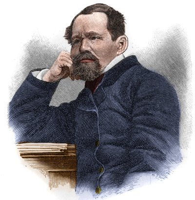 Heinrich Laube (1806-1884) ドイツの作家、劇作家 作： Unknown artist