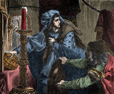 ヘレネ・コッタナー（コッタネリン、コッタネリン）（1439-1440）は、1440年（ハンガリーのステファン1世）に聖ステファンの王冠（神聖ハンガリー王冠）を盗みました( 作： Unknown artist