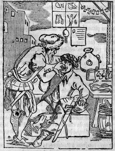 1836年「The Picturesque Store」にて 作： Unknown artist