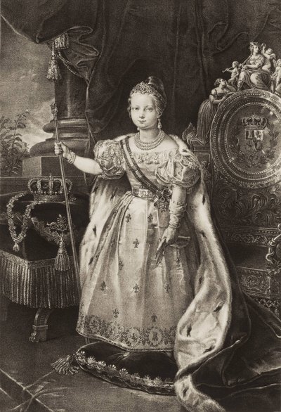 イザベラ II (1830-1904)。 スペインの女王 (彫刻) 作： Unknown artist