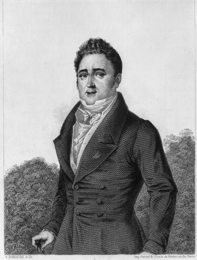 ジャック・ラフィット（1767-1844）、フランスの銀行家、政治家 - 「ルイ・フィリップの政治的・私的生活に関する歴史」に掲載された彫刻作品 作： Unknown artist