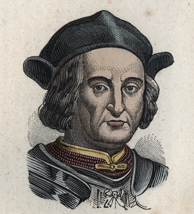 Jacques de Trivulce (Gian Giacomo Trivulzio) イタリアの貴族、コンドティエーロ（1440-1518） ヴィジェヴァノ侯爵、政治家、軍人。 作： Unknown artist