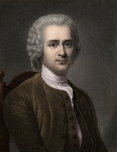 ジャン・ジャック・ルソー（1712-1778） - 彫刻 - 19世紀 作： Unknown artist