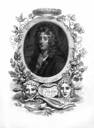ジャン・ラシーヌ（1639-1699）、フランスの悲劇的な詩人。 作： Unknown artist