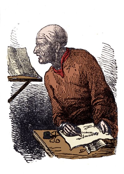 ジョン・ダン・スコトゥス（1265?1308）は、フランシスコ会の哲学者。 作： Unknown artist