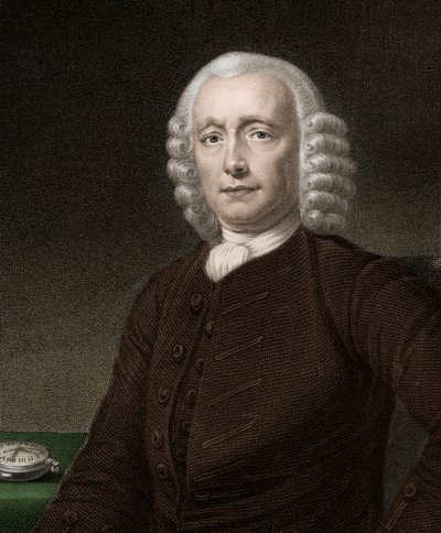 ジョン・ハリソン 1693-1776年 - 彫刻 - 19世紀 作： Unknown artist