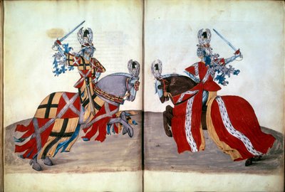 ブルージュの馬上槍試合 作： Unknown artist