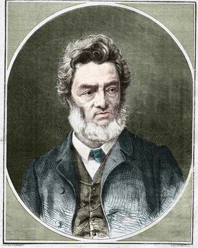 ジュール・ファーブル（1809-1880）、フランスの政治家・弁護士。 作： Unknown artist