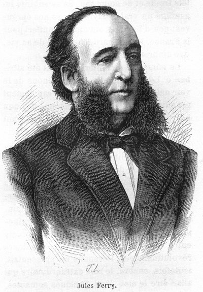 ジュール・フェリー（1832-1893）、フランスの政治家。 作： Unknown artist
