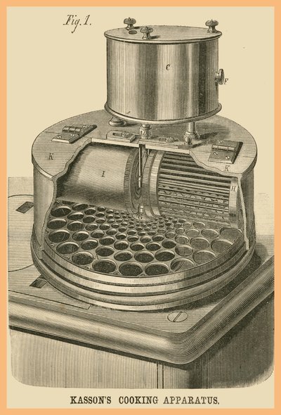 カッソンズ調理器具 作： Unknown Artist