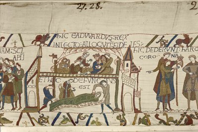 King Edward the Confessor on his Deathbed, Bayeux Tapestry (wool embroidery on linen)   1438255   ja       japanese Successfully Translated  Original: Cascade of Buffalora Translat: Cascade of Buffalora 1444399 ja japanese Successfully Translated Original: 作： Unknown artist