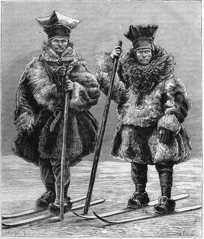 1879年、パリのアクレディオン公園でのラポン。 作： Unknown artist