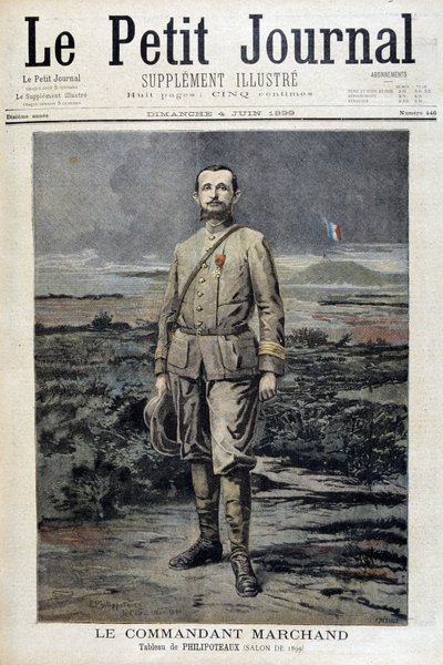 Le commandant Marchand - 1899年4月6日付「Le petit Journal」にて 作： Unknown artist
