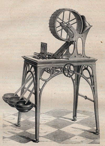 Louis-Joseph (Louis Joseph) Deleuil (1795-1862)による金貨の検証用機械 作： Unknown artist