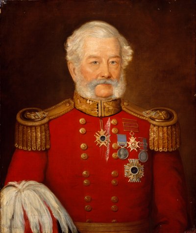 陸軍参謀本部 サー・エイブラハム・ロバーツ少将 作： Unknown artist