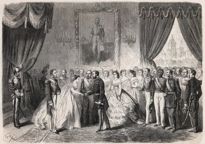 牧童フランソワ・アチーユ・バゼーヌの結婚（フランソワ・アチーユ 作： Unknown artist