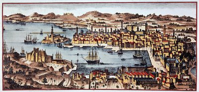 1680年のマルセイユ - B.N. 作： Unknown artist