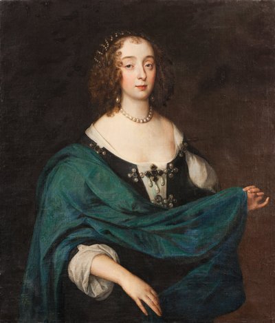 メアリー・スチュワート、リッチモンドとレノックス公爵夫人、1640年頃（キャンバスに油彩） 作： Unknown artist