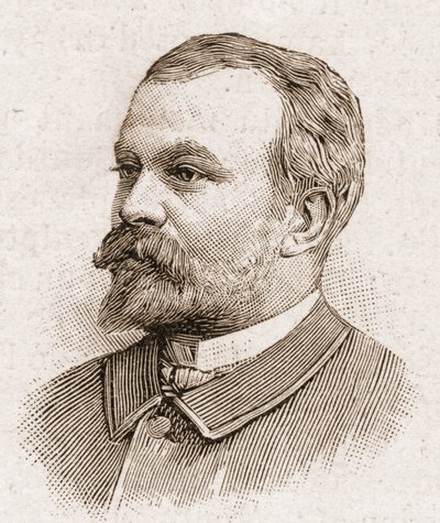 1895年のアカデミー・フランセーズのメンバー：劇作家、演劇評論家、エッセイスト、文学史家、フランスの語り部であるジュール・ルメートル（1853-1914）の肖像。 作： Unknown artist