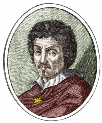 ミケランジェロ・メリージ・ディット・イル・カラヴァッジオ（1569～1609）、エングレーヴィング 17世紀 作： Unknown artist
